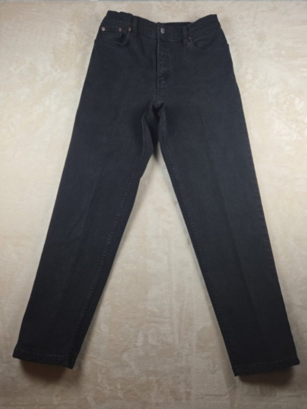 Levi's 550 Relaxed Fit Black Jeans Size 12M